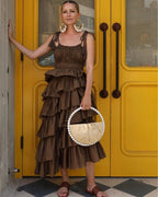 Estella Ruffle Dress