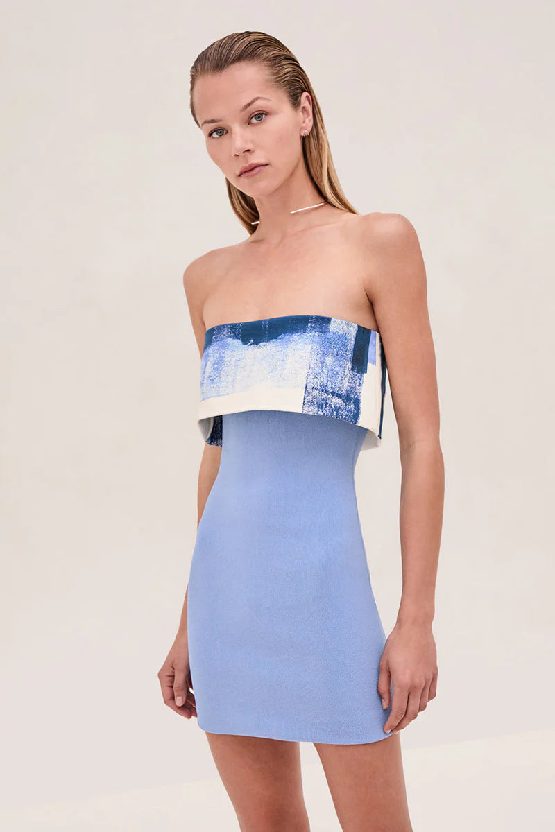 Nava Mini Dress Blue