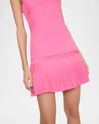 Nola Pleated Mini Dress