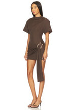 Martini Mini Dress In Chocolate