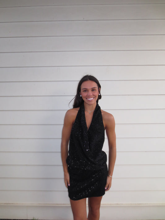 Lyon Halter Dress