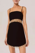 Gaudy Dress In Black