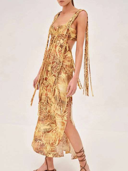 Zen Fringe Dress