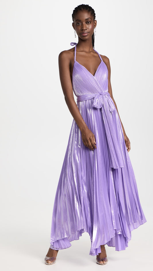 Arista Pleated Gown
