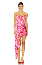 Chasing Dawn Dress In Apricot Poppy