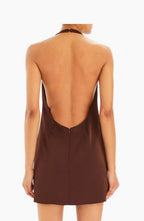 Riveria Halter Mini Dress