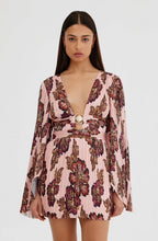 Rose Wallpaper Mini Dress