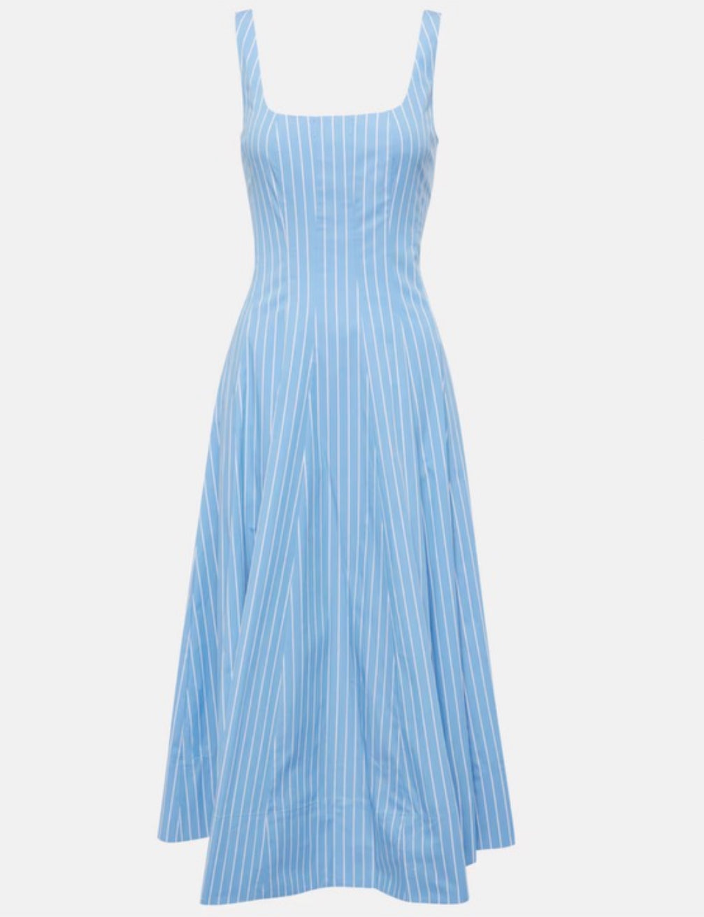 Blue Wells Midi Dress