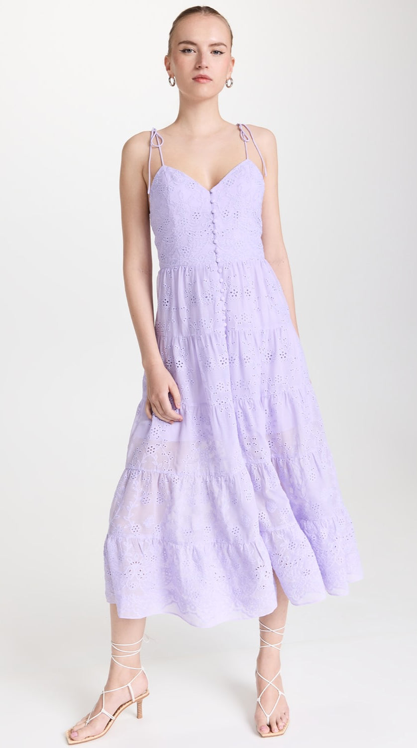 Shanti Tiered Midi Dress