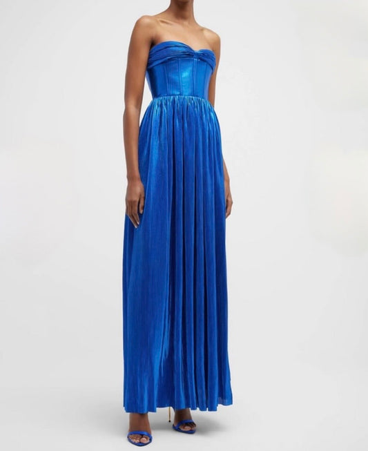 Florence Plisse Gown
