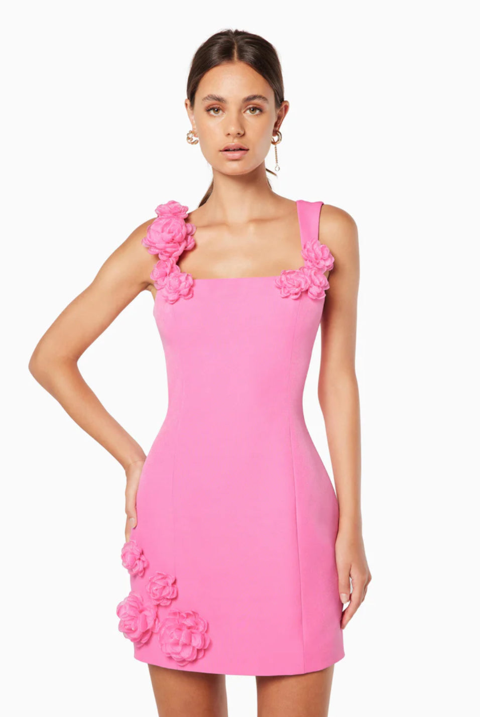 Trompe Blooming Mini Dress