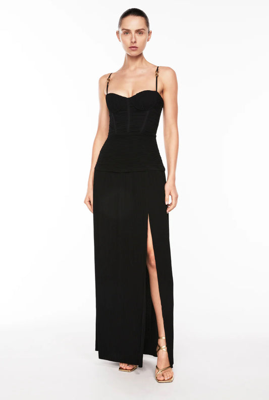 Double Time Pleated Dress
