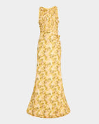 Floral Print Trumpet Dress