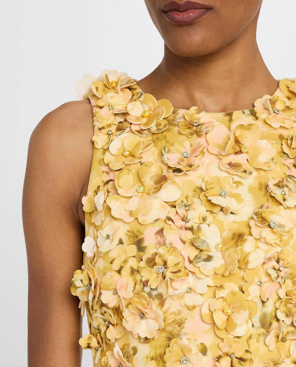 Floral Print Trumpet Dress