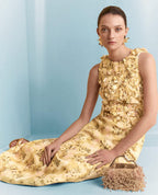Floral Print Trumpet Dress