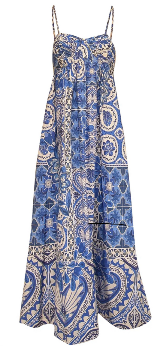 Blue Tile Maxi