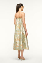 Kennedy Dress In Metallic Bloom