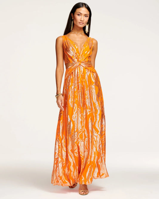 Irene Maxi In Zinnia