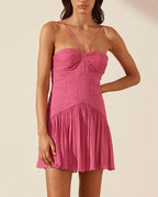 Islola Ruched Mini Dress