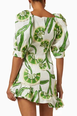 San Paolo Dress in Green