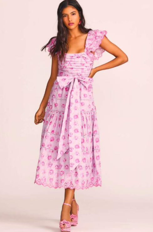 Harlyn Dress in Lilac Fusion