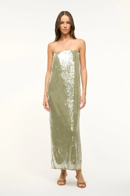 Casey Dress Garden Moss