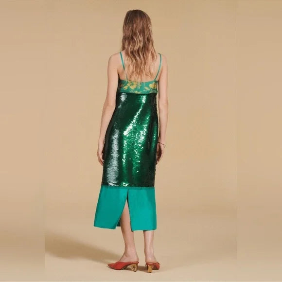 Mixed Sequin Dress