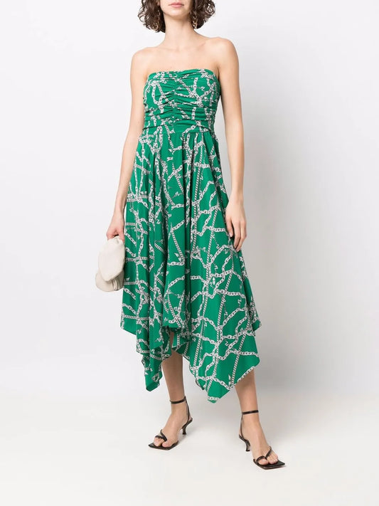 Raphia Chain Dress