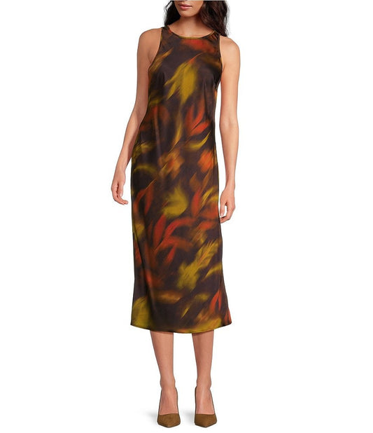 Fiona Blur Satin Dress