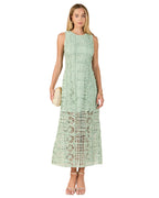 Endless Rose Midi Dress In Green