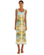 Royal Sea Maxi Dress