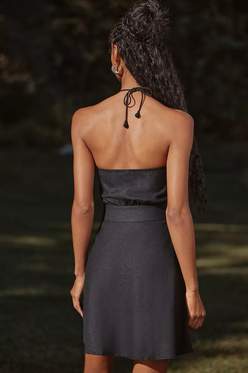 Shell Linen Blend Dress
