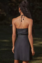 Shell Linen Blend Dress