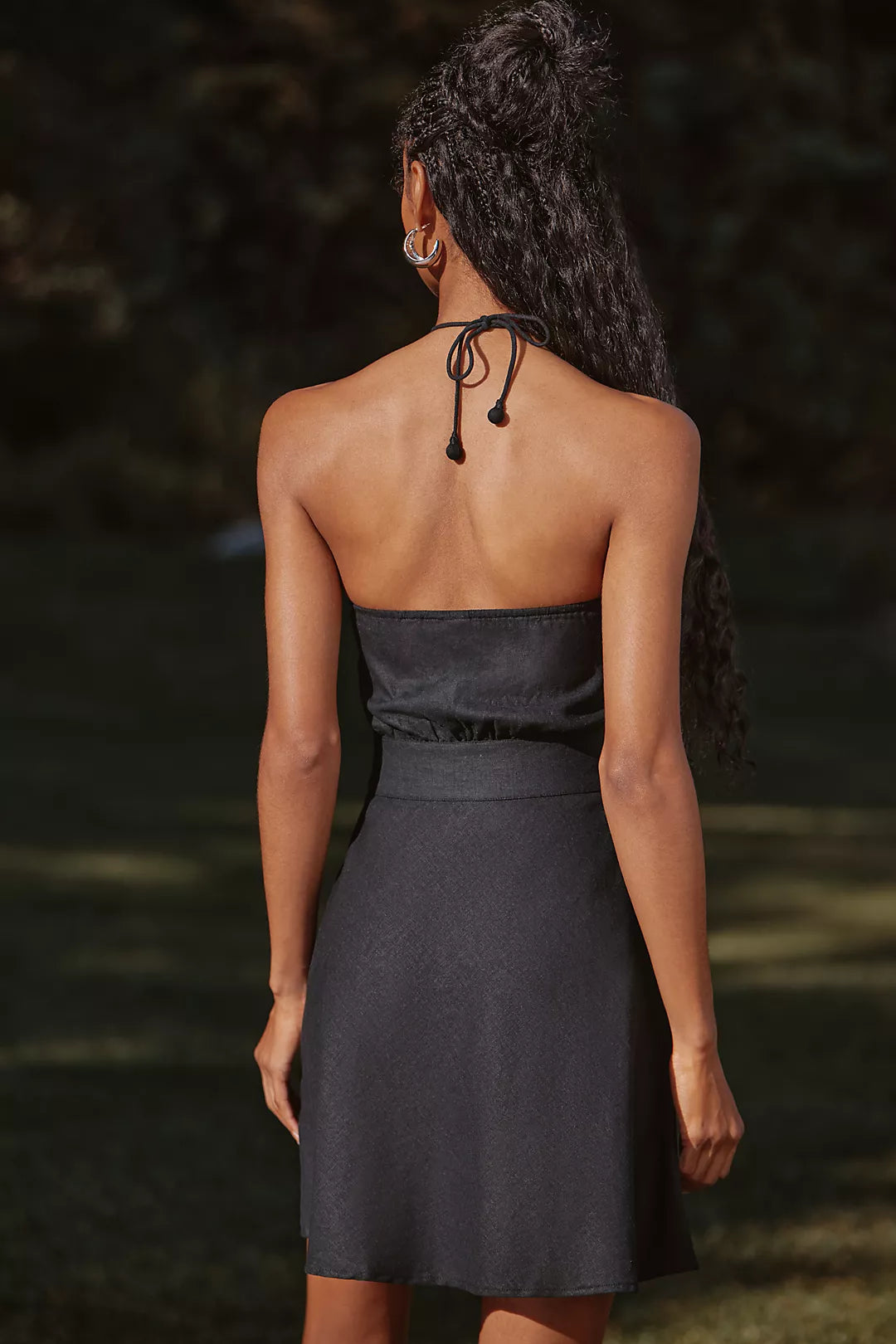 Shell Linen Blend Dress