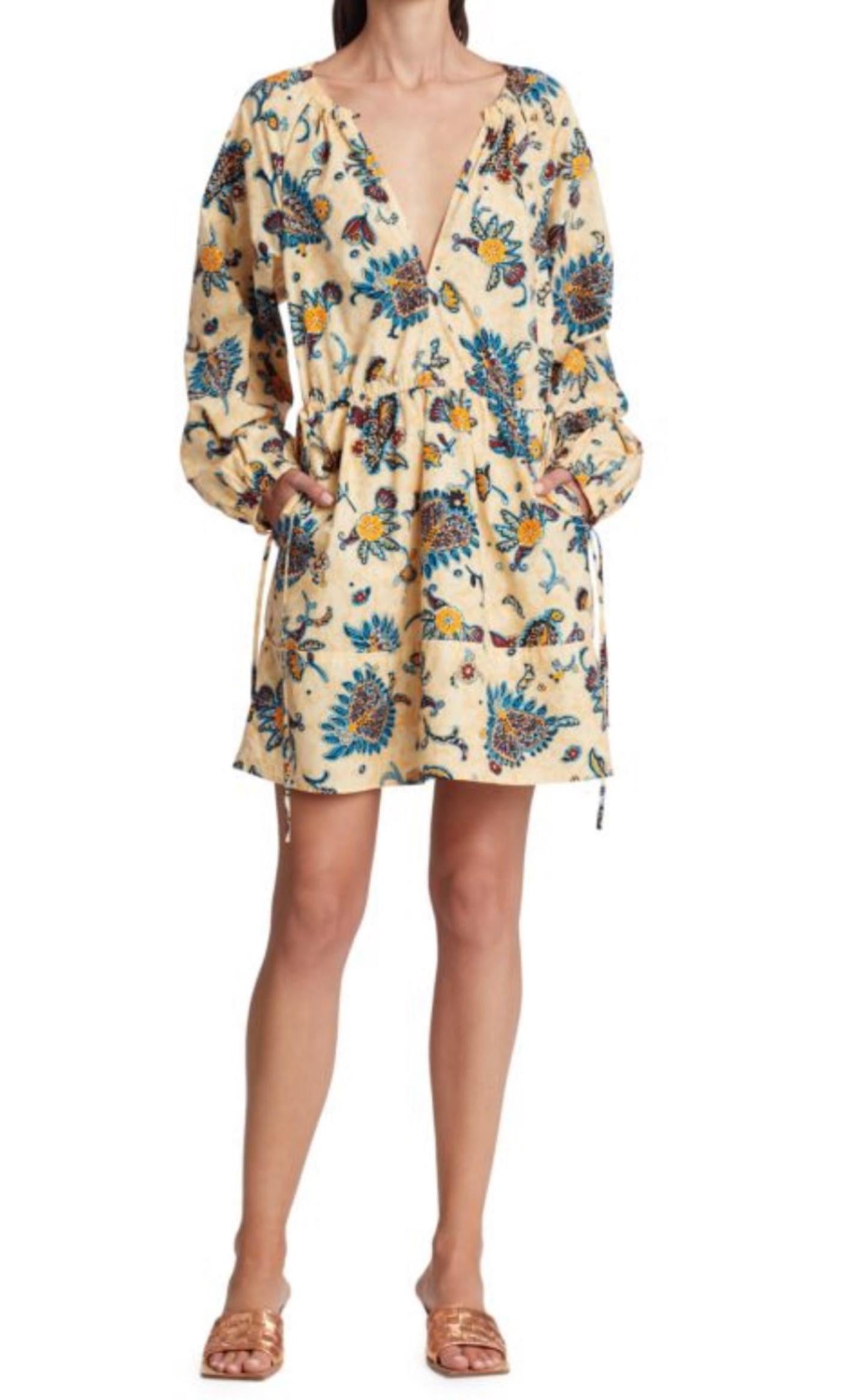 Myra Paisley Floral Shift Dress