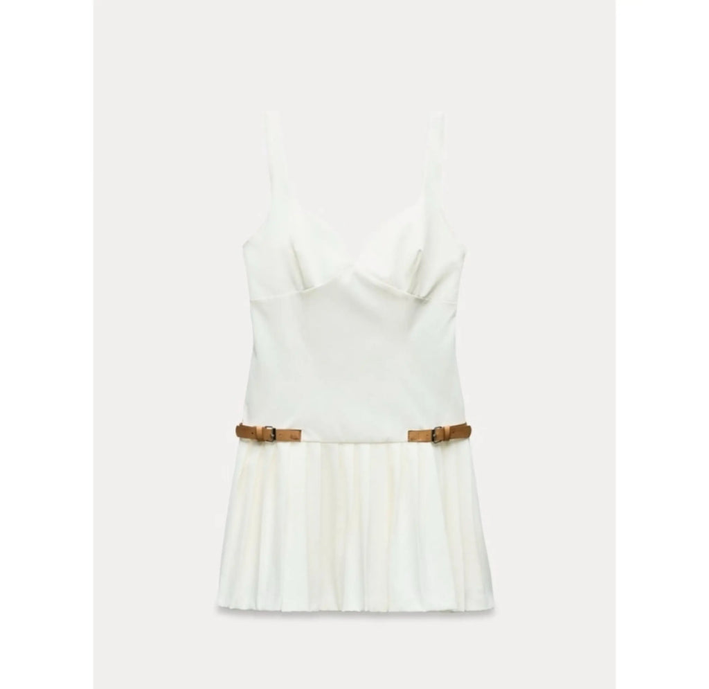 Oyster Pleat Dress