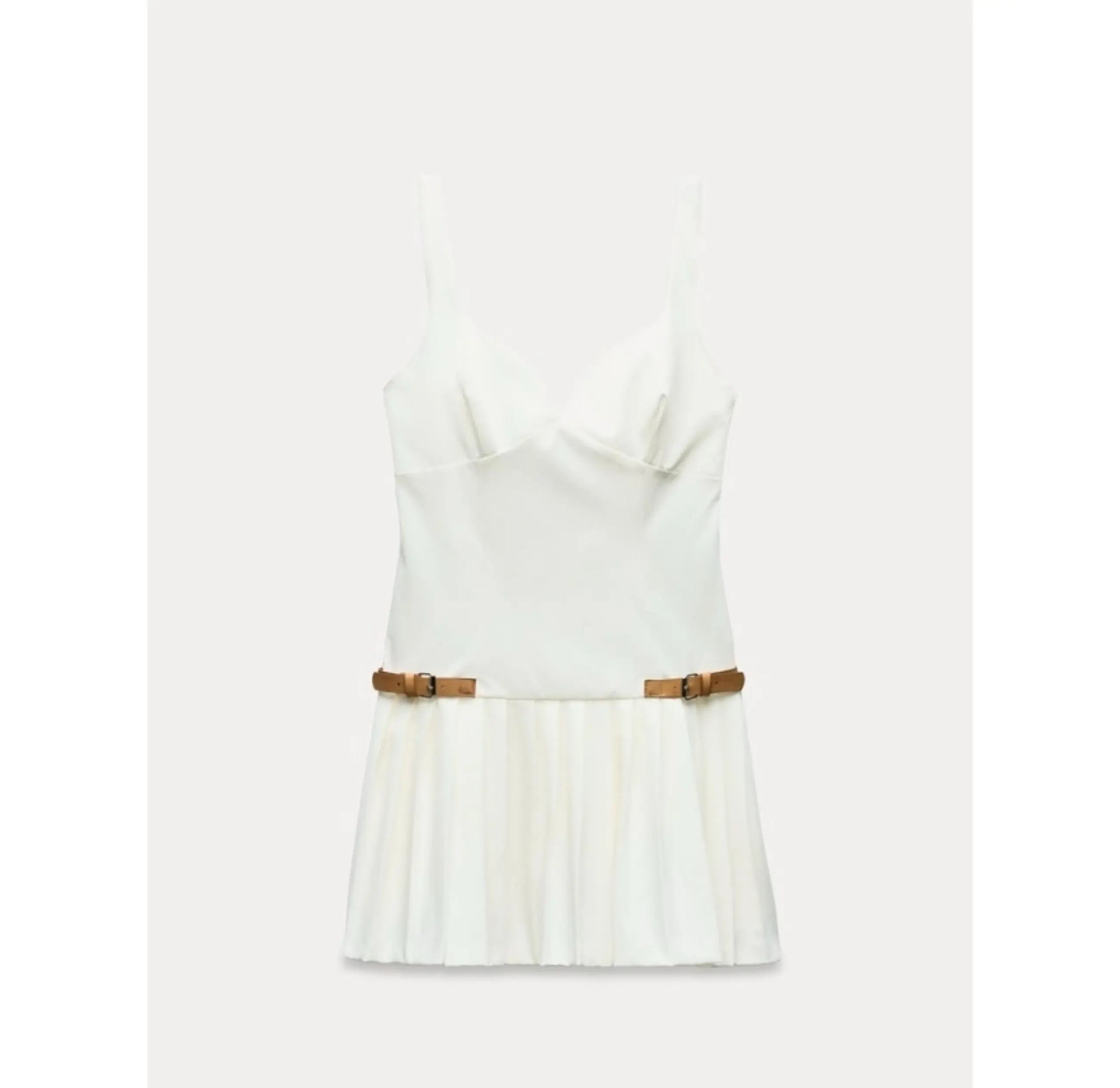 Oyster Pleat Dress