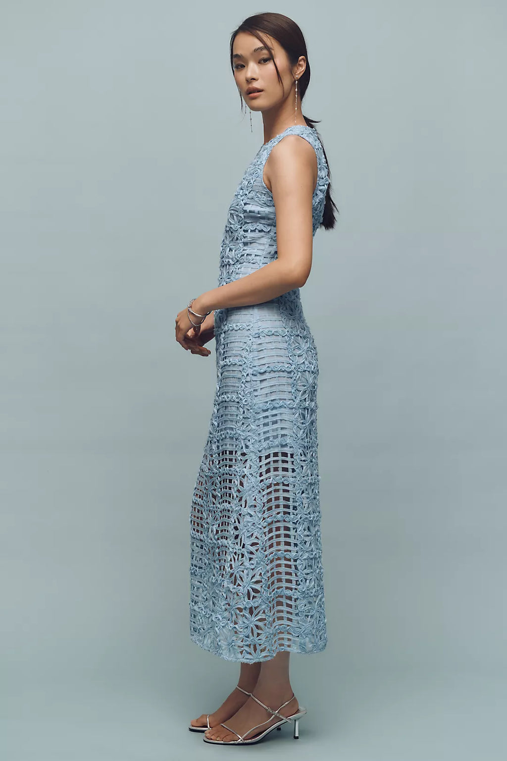 Endless Rose Midi In Blue