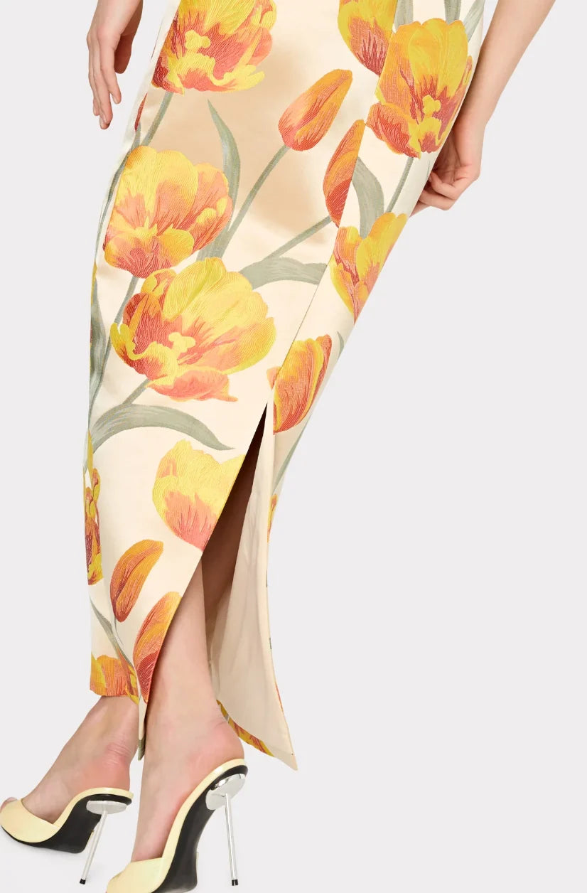 Orion Tulip Jacquard Dress