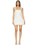 Kimmy Mini Dress in Ivory