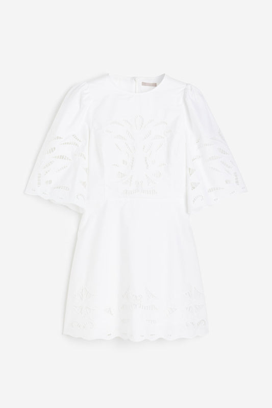 Broderie Anglais Dress