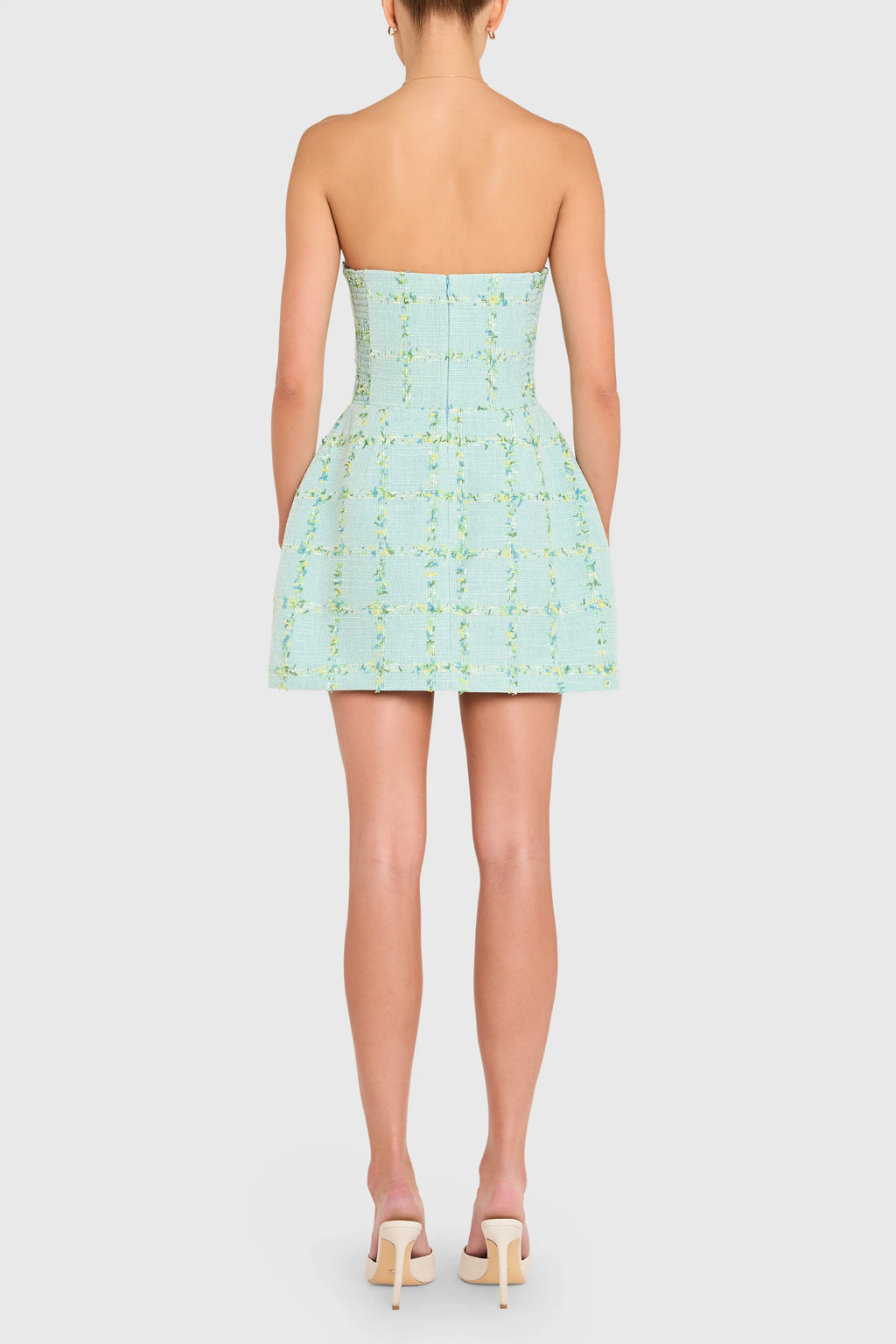Bethany Skort Romper in Aquamarine