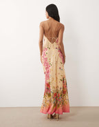 Sash Bias Cut Dress