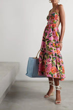 Coupe Cotton Maxi Dress