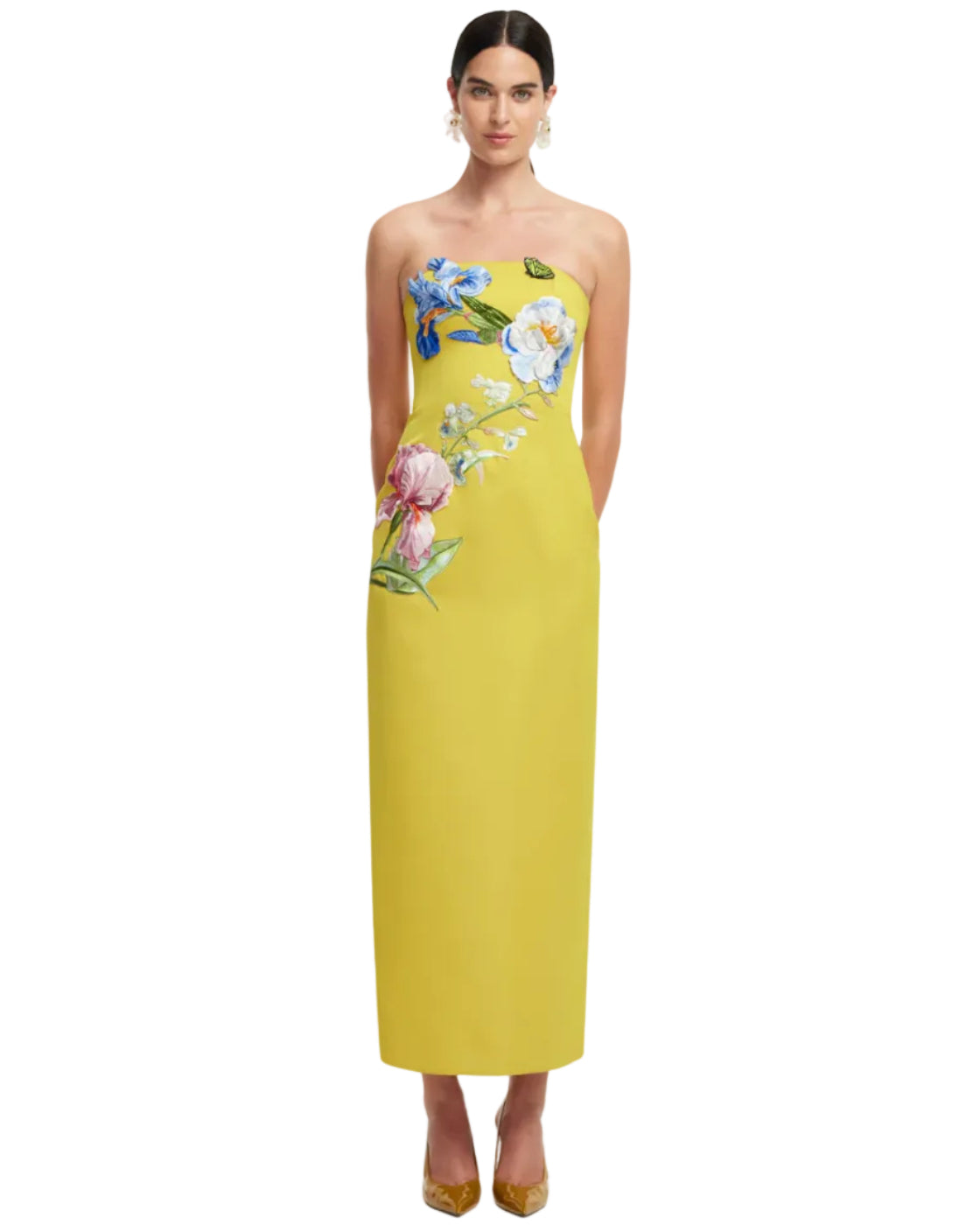 Rayana Maxi Dress in Botanical