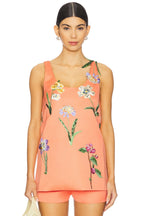 Helaine Embroidered Top