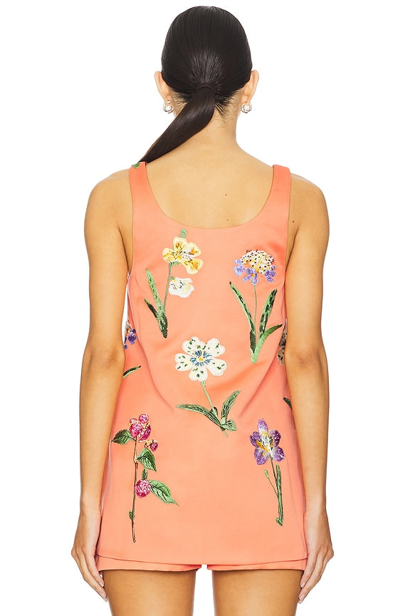 Helaine Embroidered Top