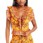 Maxine Mango Top