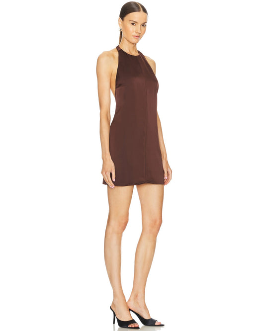 Riveria Halter Mini Dress