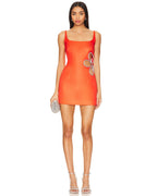 Betty Dress In California Orange